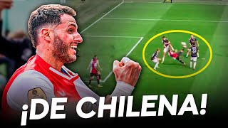 ¡ESPECTACULAR GOL, SANTIAGO GIMÉNEZ ASISTE de CHILENA!  | ASÍ FUE el GOL de LUIS CHAVÉZ