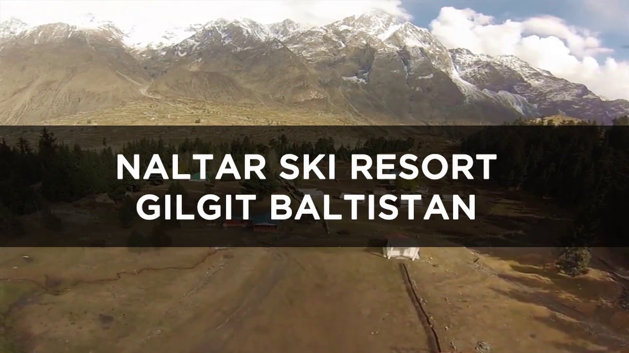 Drone Camera View of  Naltar Ski resort Gilgit Baltistan | HD