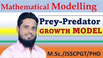 LEC 3 prey predator model, nonlinear growth model, Mathematical modelling, population growth model