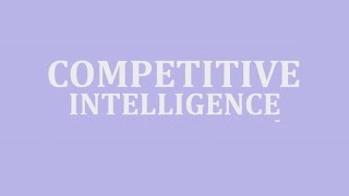 OG Competitive Intelligence