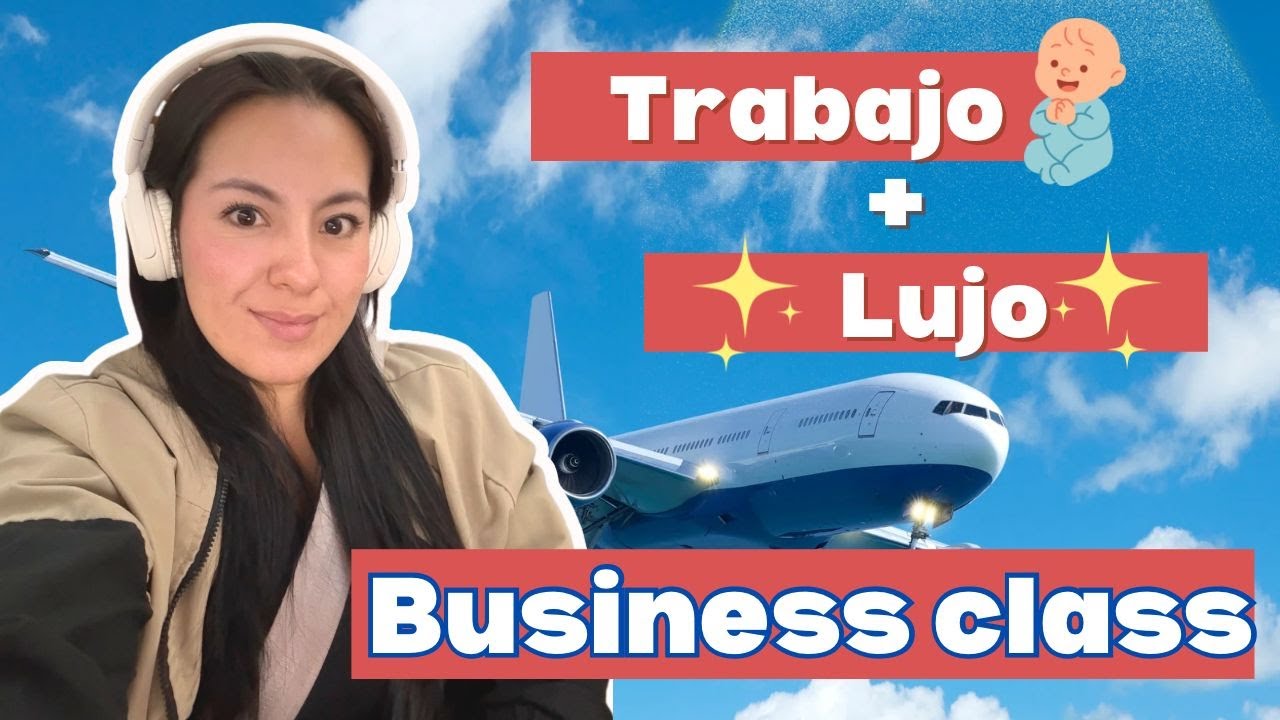 Viaja conmigo en Business Class | Royal Air Maroc (Viajar trabajando 👶🏻✈) | Cris Godoy