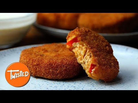 How To Make Chicken Fajita Pepper Rings  Chicken Fajita Recipes  Snack Ideas  Twisted