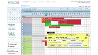 How to Make a New Reservation | Hotelogix