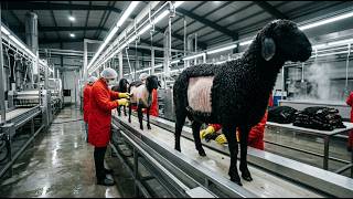 Inside the Afghan Karakul Wool Factory – How Rare Lamb Wool Becomes Luxury Coats Worth Thousands