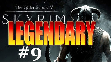 Skyrim Walkthrough Legendary Difficulty - Part 9 - How to Build a Glass Cannon Destruction Mage!