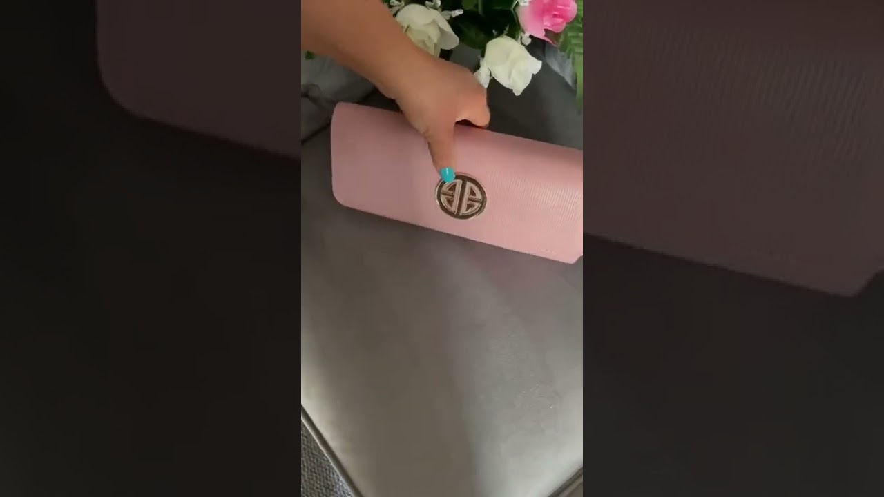 Pink Envelope Clutch Bag