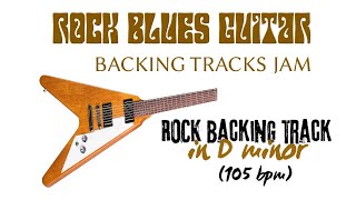 Rock Backing Track in Dm 105 bpm