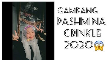 Tutorial hijab pasmina crinkle #pasmina crinkle