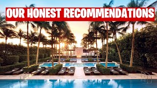 BEST hotels in MIAMI for 2023 | Miami Vlog