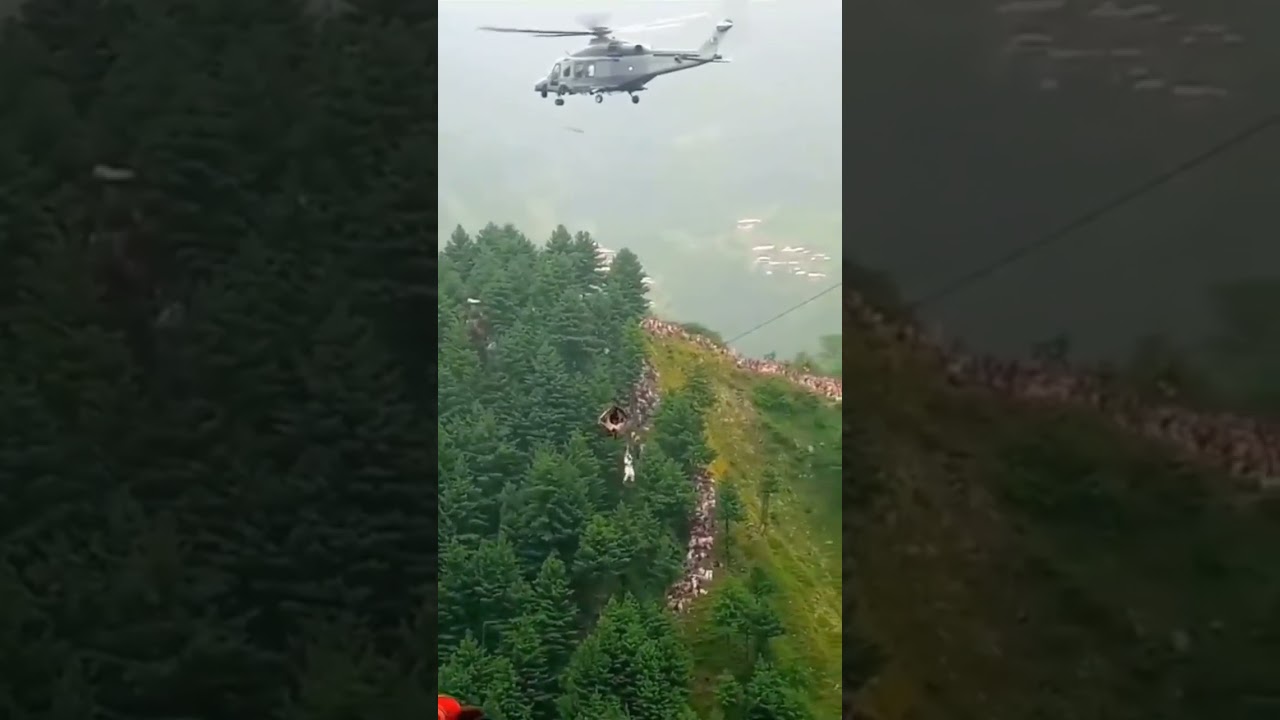 Pak Army Rescue operation in Battagram  
