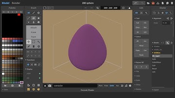 3D_Taper shader for MagicaVoxel