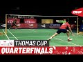 BWF Thomas Cup Finals 2022 | Indonesia vs. China | Quarterfinals