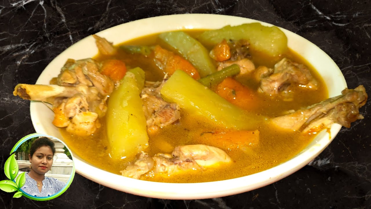 Chicken Stew (Bengali Style) Healthy & tasty Resturent type Diet