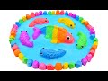 Satisfying Video l How To Make Fish Pond with Mad Mattr, Slime Cutting ASMR #128