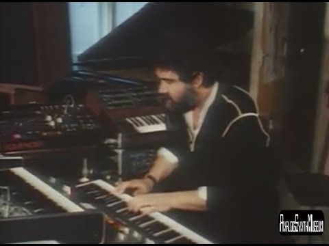 Vangelis and his Synthesizers Nemo Studio in London 1982