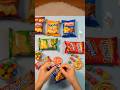 Crunchy Snack ASMR 🤤 Chips, Candy &amp; Chocolate Sounds 🍫🍭 | Oddly Satisfying #shorts
