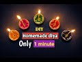 DIY Homemade diya in 1minute