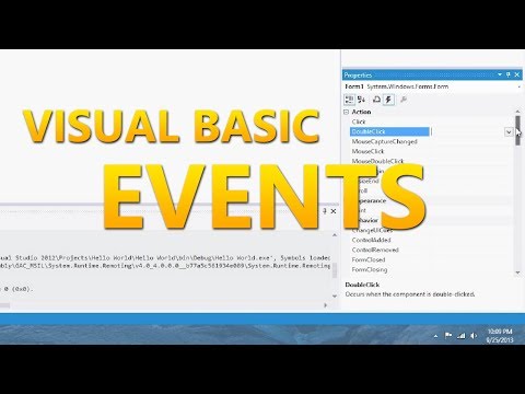 Working with Events