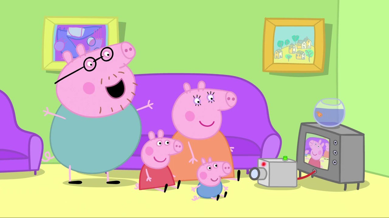 Peppa Pig Daddy's Movie Camera YouTube