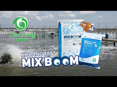 Video MIXBOOM - khoáng tạt cho tôm, ổn định kiềm và pH cho... - youtube