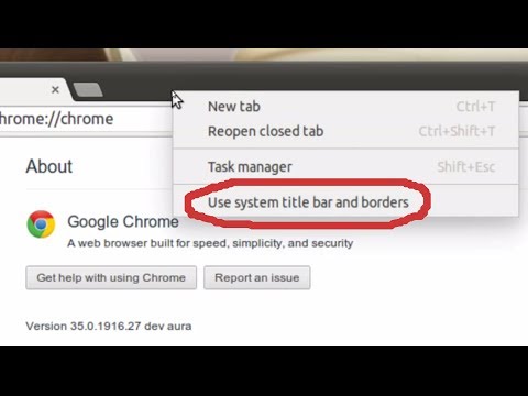 How to make Chrome look like the rest of Ubuntu