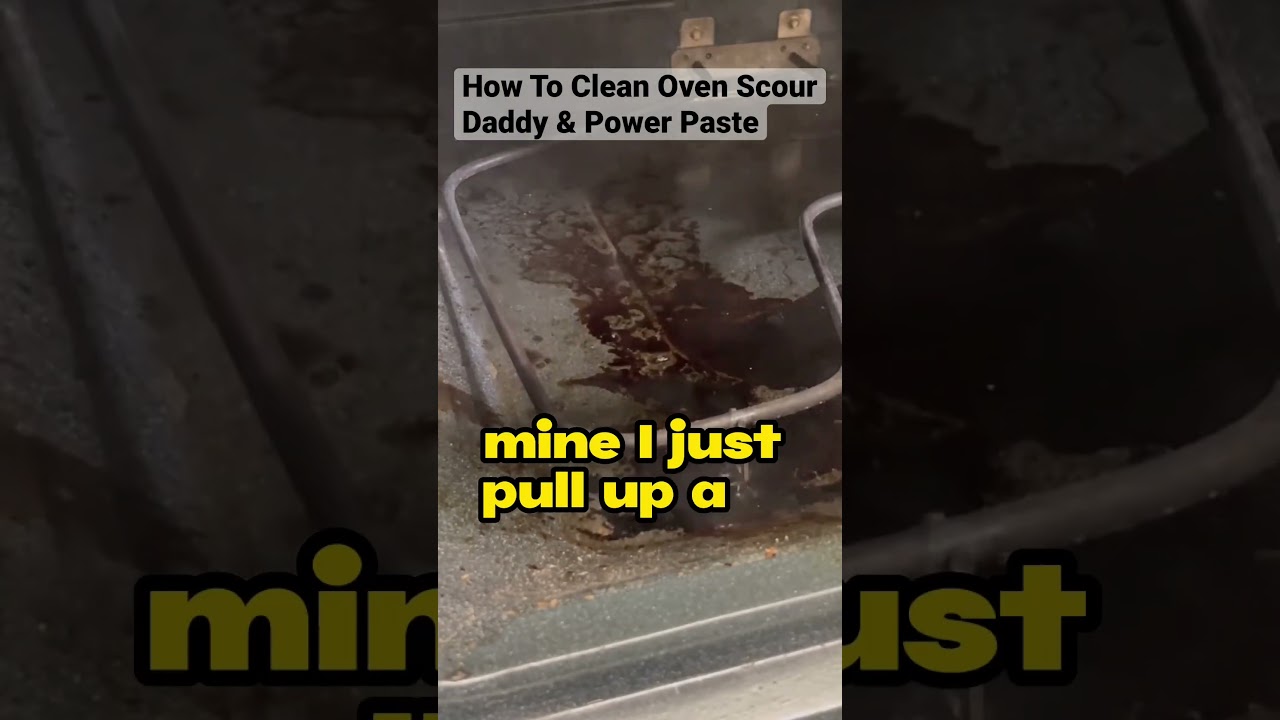 How To Use Scrub Daddy Power Paste To Clean Your Oven • Start with