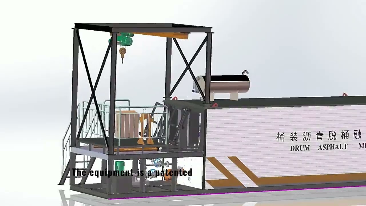 YDST Drum Bitumen Decanter | Efficient Diesel Heating for Asphalt Projects