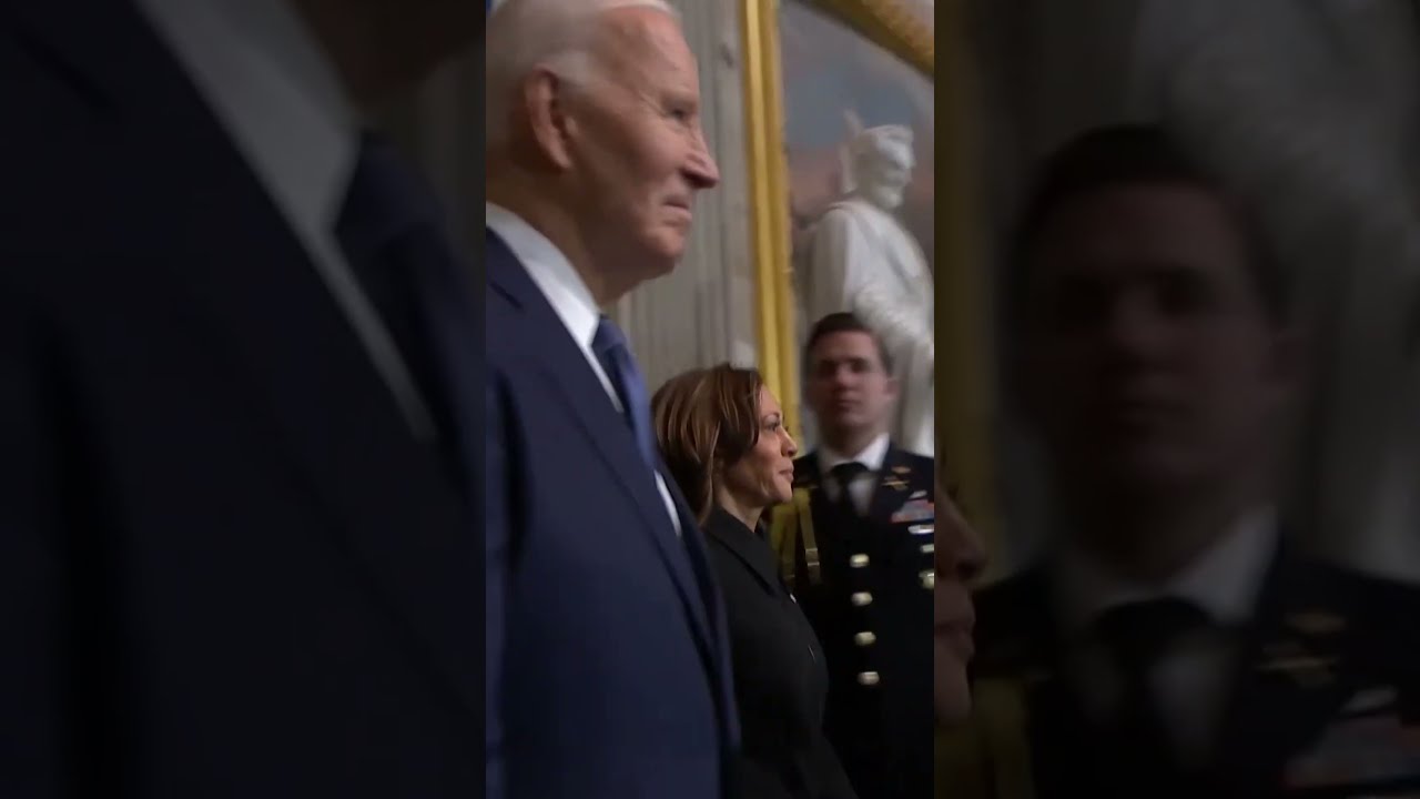 Joe Biden And Kamala Harris Arrive For Trump S Swearing In Ceremony
