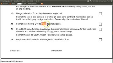 Libreoffice Calc SumIf, Merge Cells