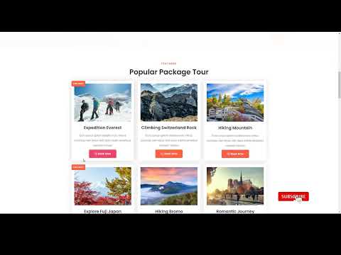 Avontur - Modern Tour and Travel Elementor Template Kit glass effect guide