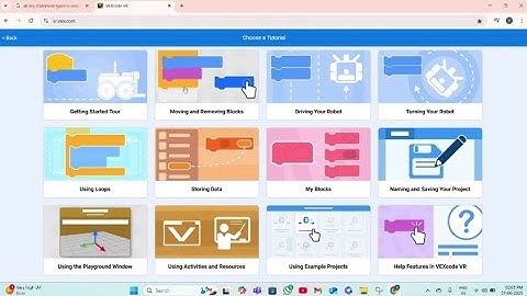 VEXcode VR INTRODUCTION @vigneshperumal7512