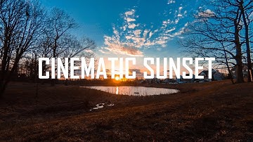 Cinematic Sunset Timelapse (Shot on Yi 4k action camera)