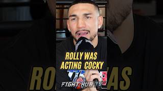Teofimo Lopez SLAMS COCKY Rolly Romero!
