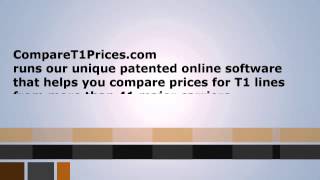 "Compare T1 Prices: Pricing in 60 Seconds or Less"