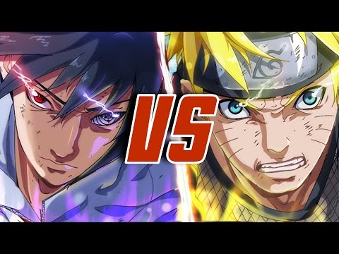 NARUTO VS SASUKE | ANIME RAP BATTLE