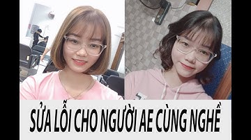 Hướng dẫn cắt đầu Bob Vuông_ Sửa lỗi cho người ae cùng nghề! _Phạm Sang Academy