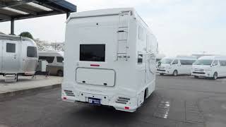 キャンピングカー　カムロード　バンテック　ジル５２０イリス　特別仕様車／登録済未使用車／リチウム２０００Ｗ／家庭用エアコン／ＦＦヒーター／電子レンジ／温水ボイラー／シャワー／インバーター３０００Ｗ