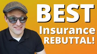 The ONLY Insurance Sales Rebuttal You'll EVER Need!