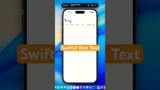Rich Text in SwiftUI with AttributedString WWDC 2025 #iosdevelopment #swiftui