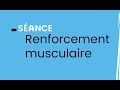 Rdv sport  sance renforcement musculaire n1