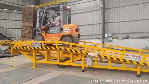 JOIST Dock Ramp Quality Check Part 7 - JOIST Material Handling India