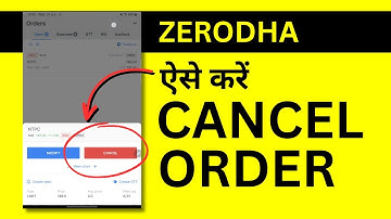 Zerodha में Order कैसे Cancel करें? Cancel Orders in Kite