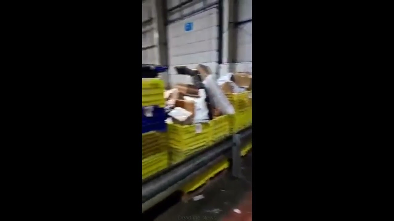 Shocking Video Shows Alleged Evri Depot Filled With Thousands Of Shocking Video Shows Alleged Evri Depot Filled With Thousands Of
