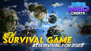New Survival Game! Is it #1 for 2023?! Mini World: CREATA screenshot 5