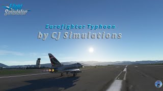 FS2020 - Eurofighter Typhoon (CJ Simulations) - Austrian Air Force Formation Flight