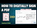 Sign PDFs with Digital Certificate in Adobe Acrobat βοΈ