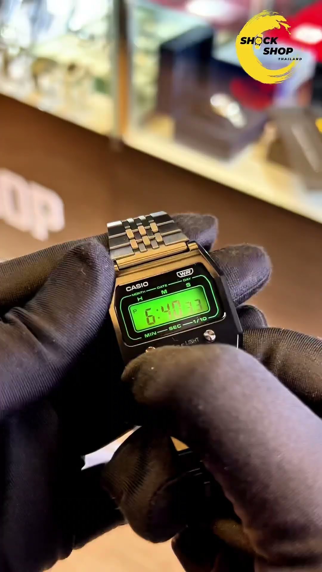 CASIO A-1100B-1 ลองขึ้นข้อแล้ว เท่ห์จัดๆ