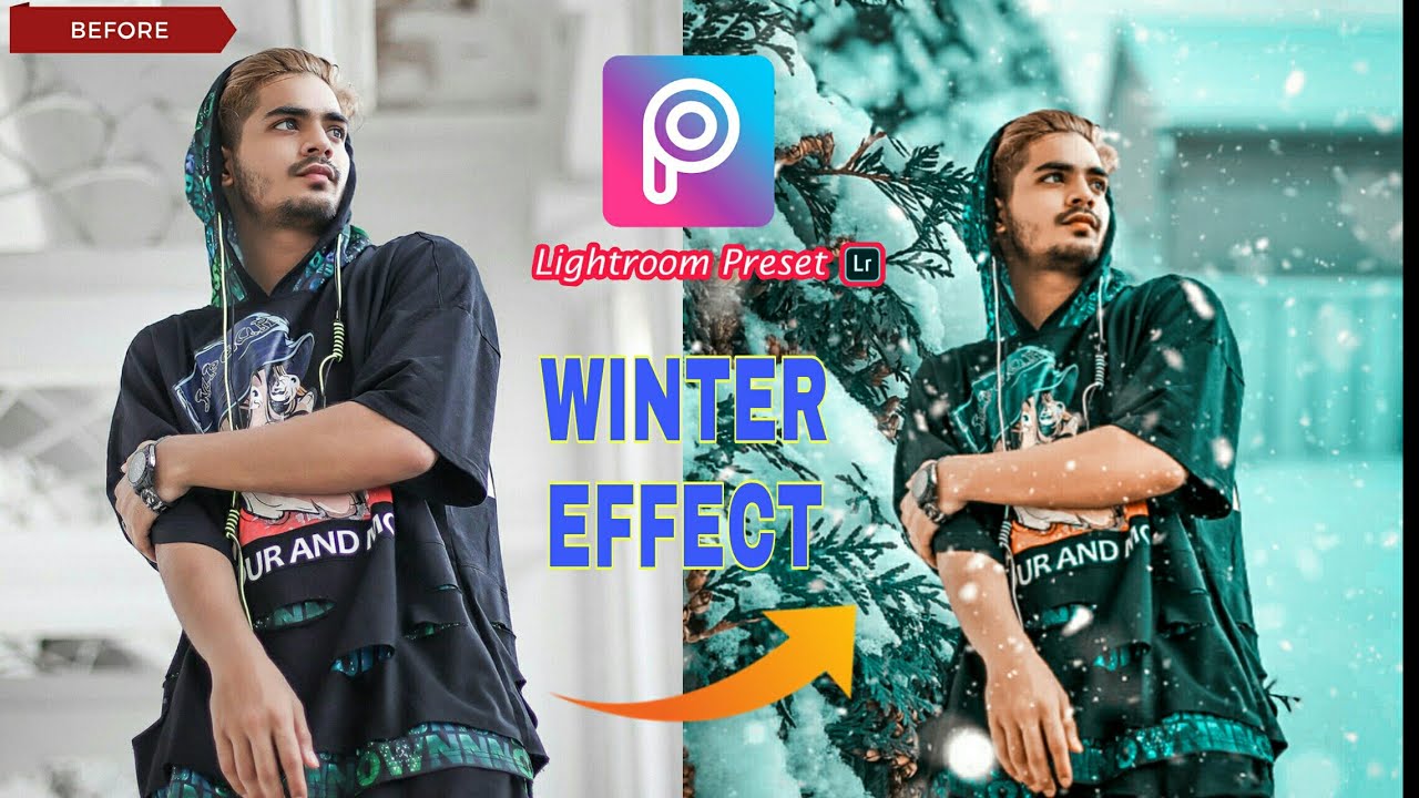 PicsArt winter snowfall special photo editing Tutorial | PicsArt winter special Photo Editing