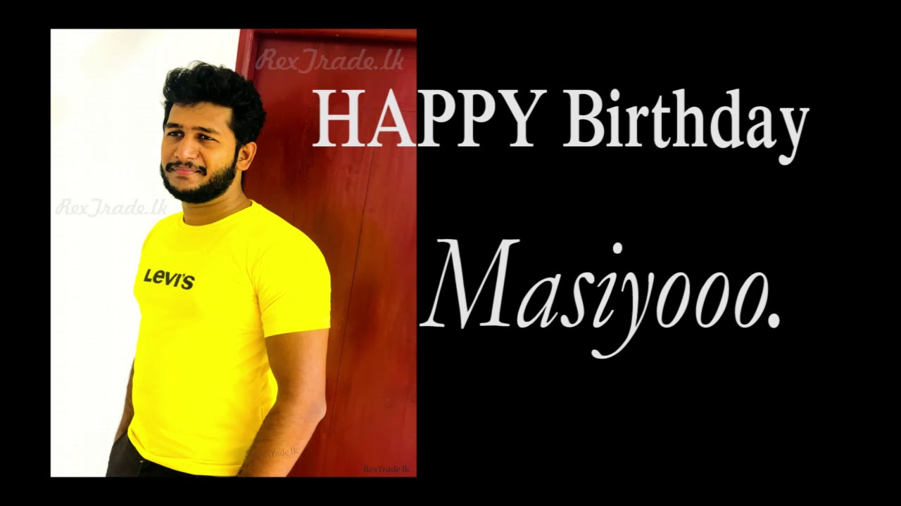 Yasas Samaraweera(යසා) Birth Day Wish...