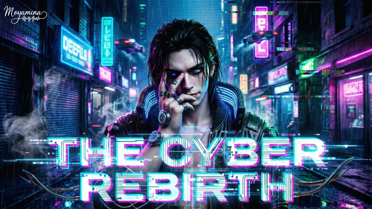【賽博龐克-科幻】Cyberpunk Synthwave | The Cyber Rebirth - Moyamina (Coding BGM / Sci-Fi Music)